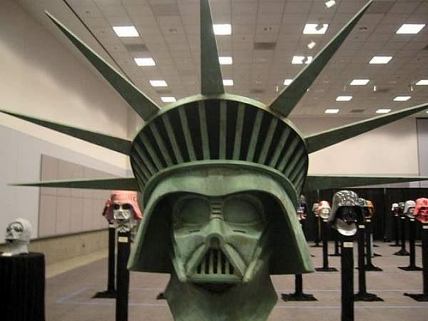 Divirtiéndose con Darth Vader (10 fotos)