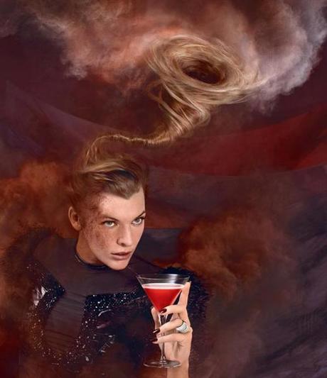 Milla Jovovich en el Calendario Campari 2012 - It's the end of the world, baby