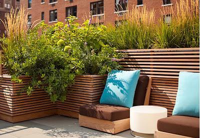 Un jardín al lado de Central Park