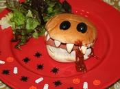 Hamburguesa estilo Halloween