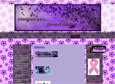 Blogueros: Literatura para jóvenes adultos y Lazos de palabras