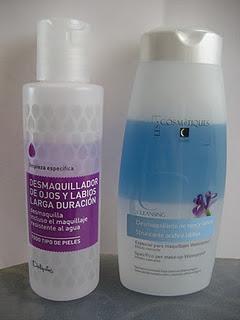 Baratos pero no iguales - Desmaquillantes bifásicos