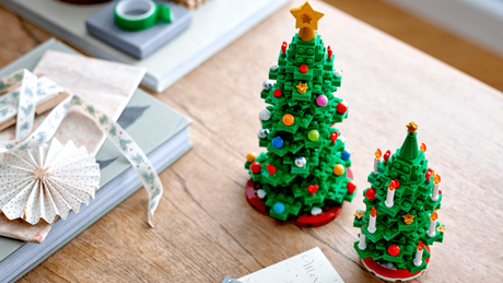 Árbol de Navidad de Lego para construir en familia Árbol de Navidad de Lego para construir en familia