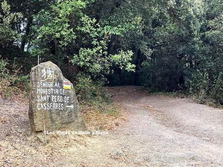 Inicio del camino desde el Parador de Vic