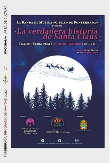Programa de fiestas de la Navidad 2022 en Ponferrada. Consulta todas las actividades 26