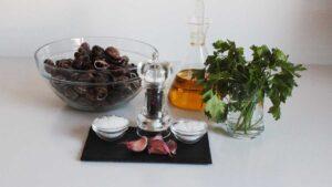 ingredientes caracoles a la barbacoa