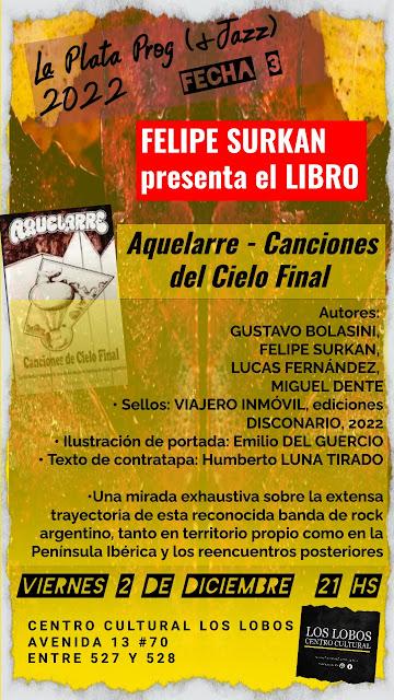 La Plata Prog (+ Jazz): Tercera Fecha La Plata Prog (+ Jazz): Tercera Fecha