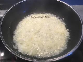 Pulpo en salsa americana Pulpo en salsa americana