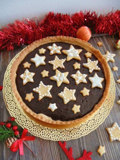 Tartaleta navideña de chocolate & canela