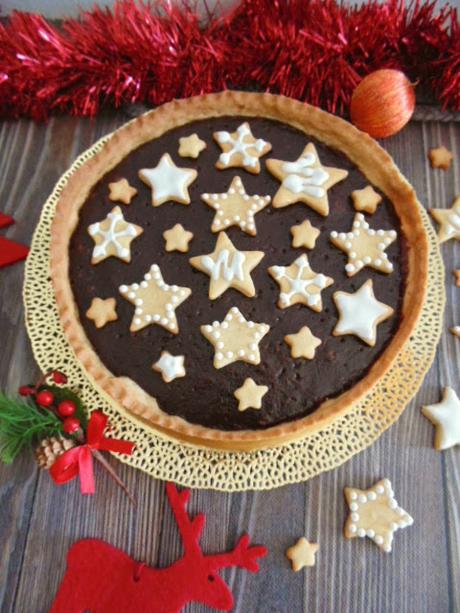 Tartaleta navideña de chocolate & canela