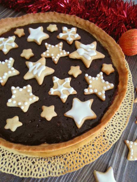 Tartaleta navideña de chocolate & canela