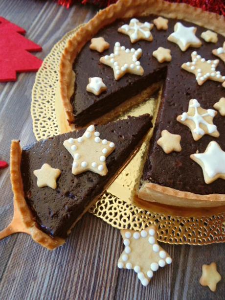 Tartaleta navideña de chocolate & canela