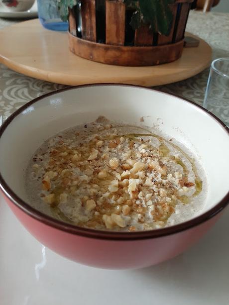 CREMA DE CHAMPIÑONES Y PUERRO