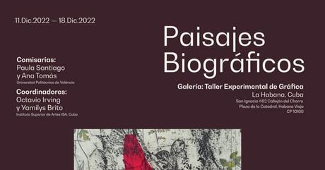 Paisajes Biográficos: Exposición en Cuba