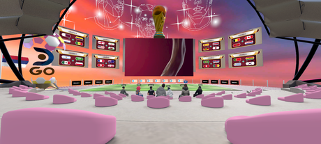 DIRECTV llegó al Metaverso con una experiencia inmersiva para vivir el clima Mundial con DGO