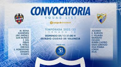 LEVANTE UD vs MALAGA CF LEVANTE UD vs MALAGA CF