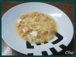 Sopa de cocido