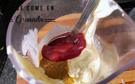 Salsa mayonesa a la indiana