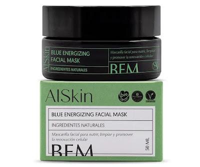 Protege el Rostro y los Labios frente a la Deshidratación Provocada por el Frío del Invierno alskin-blue-energizing-facial-mask-packaging