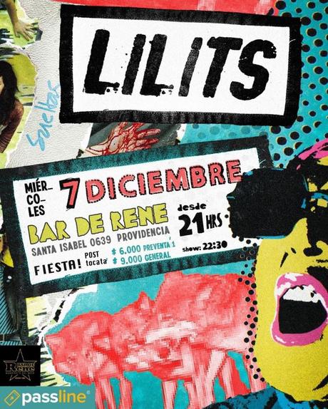 «LiLiTS» despide el año en Bar de René presentando su primer disco