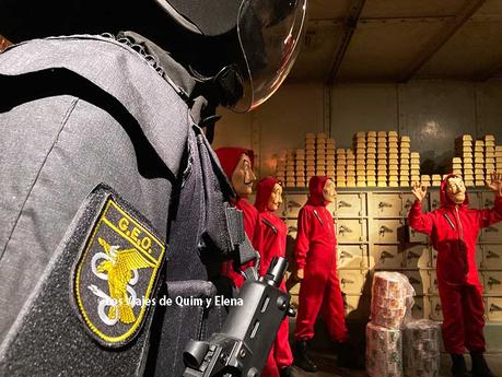 La Casa de Papel en el Museo de Cera