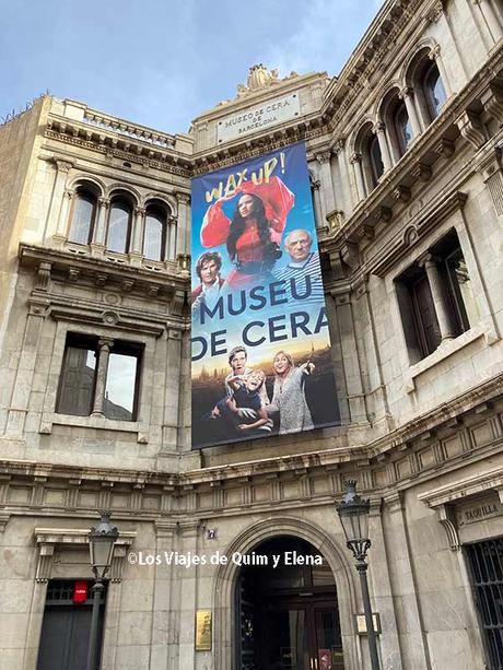 Fachada del Museo de cera de Barcelona