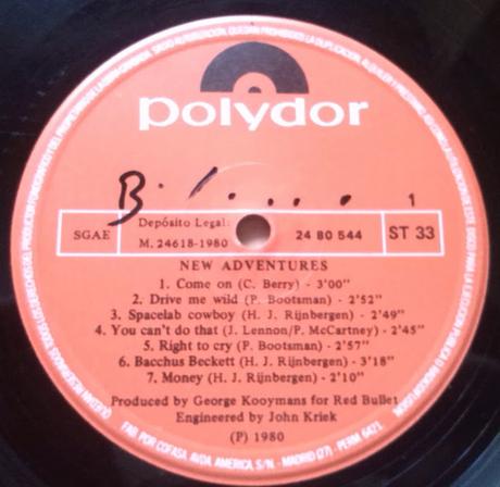 New adventures -New adventures Lp 1980