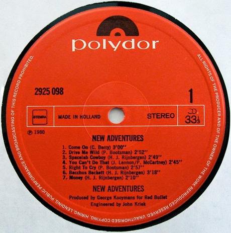 New adventures -New adventures Lp 1980
