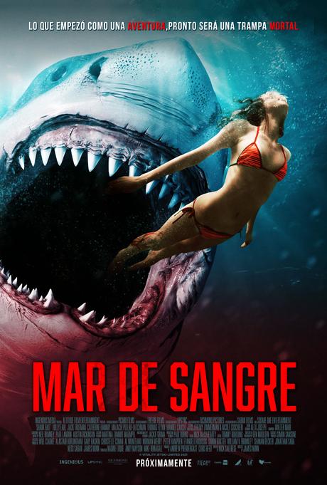 Este jueves 8 se estrena en cines la pelicula Mar de Sangre Afiche Mar de Sangre