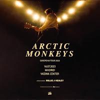 Concierto de Arctic Monkeys en el WiZink Center de Madrid en 2023