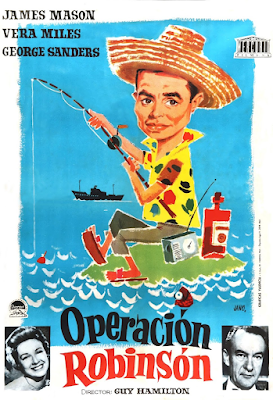 OPERACIÓN ROBINSON (A TOUCH OF LARCENY) (Gran Bretaña, 1959) Comedia OPERACIÓN ROBINSON (A TOUCH OF LARCENY) (Gran Bretaña, 1959) Comedia