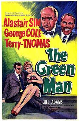 HOMBRE VERDE, EL (THE GREEN MAN) (Gran Bretaña, 1956) Comedia