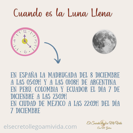 Está noche Luna Llena 🌕