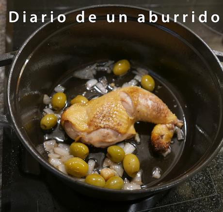 Cocinando con Marta Torres Molina. Pollo con aceitunas