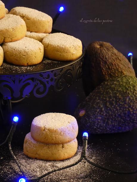 Polvorones de Aguacate Polvorones de Aguacate