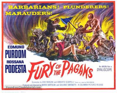 FURIA DE LOS BÁRBAROS, LA (LA FURIA DEI BARBARI) (FURY OF THE PAGANS) (Italia, 1960) Aventuras, Péplum