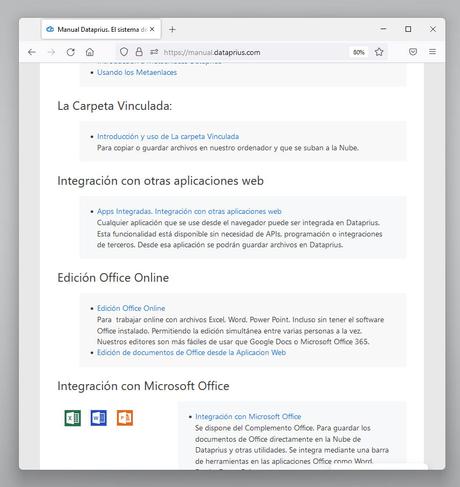 Publicada nueva versión del Manual de Dataprius