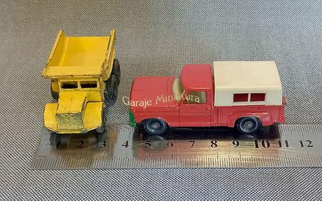 Camión Euclid y camioneta Ford F-100 de los Matchbox de mi infancia Camión Euclid y camioneta Ford F-100 de los Matchbox de mi infancia