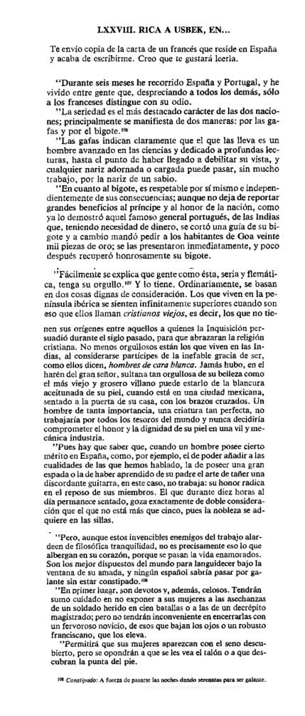MONTESQUIEU ESCRIBE SOBRE ESPAÑA