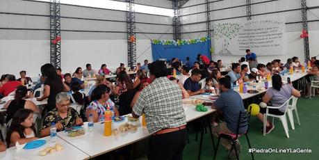 Gutiérrez inauguró un gimnasio polideportivo en El Sauce