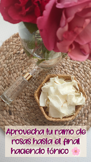 Aprovecha tu ramo hasta el final: Hago agua de rosas casera.