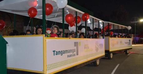 En Parque Tangamanga I familias potosina viven la Navidad