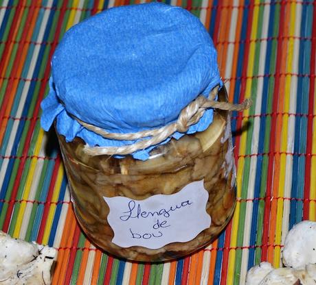 Llengua de Bou en conserva (setas)