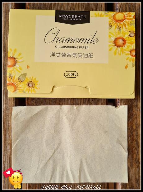 I like... láminas absorbe brillos faciales de M´AYCREATE I like... láminas absorbe brillos faciales de M´AYCREATE