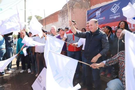Gobierno de San Luis Potosí rehabilita avenidas y calles principales en barrios, colonias y delegaciones