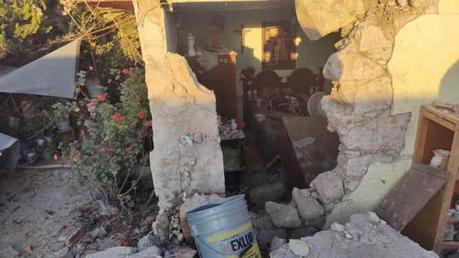 Explosión de gas en Portezuelos destruye casa: 3 lesionados