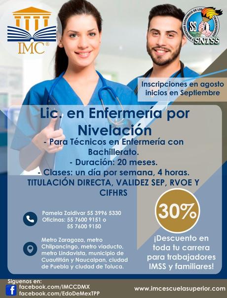 Escuelas de enfermería en la CDMX Escuela Superior de Capacitación y certificación cdmx