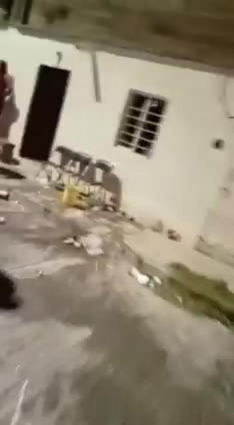 (video) Por pirotecnia, terreno se incendia en la colonia La Progreso