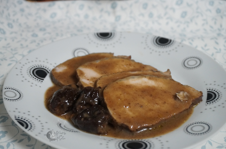 Lomo con salsa de ciruelas Lomo con salsa de ciruelas