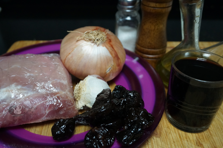 Lomo con salsa de ciruelas Lomo con salsa de ciruelas